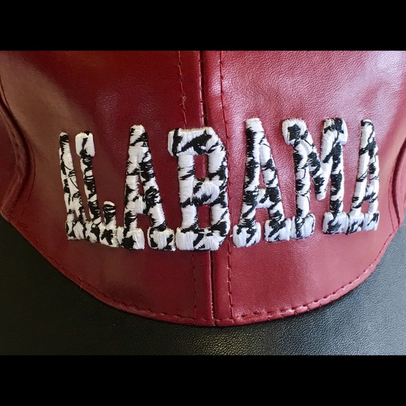 Alabama Football Adjustable Cap Hat Red SEC NCAA - Picture 3 of 8